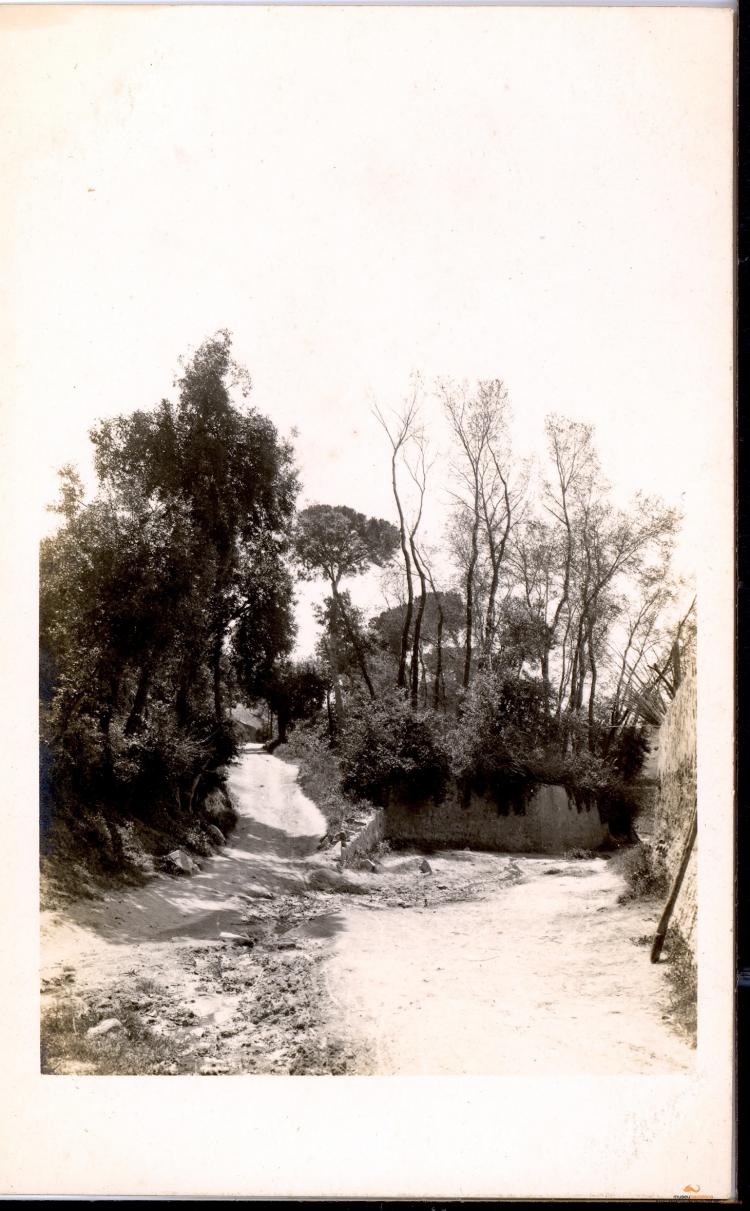 Riera de Canyet a l?inici del camí de Can Tiano