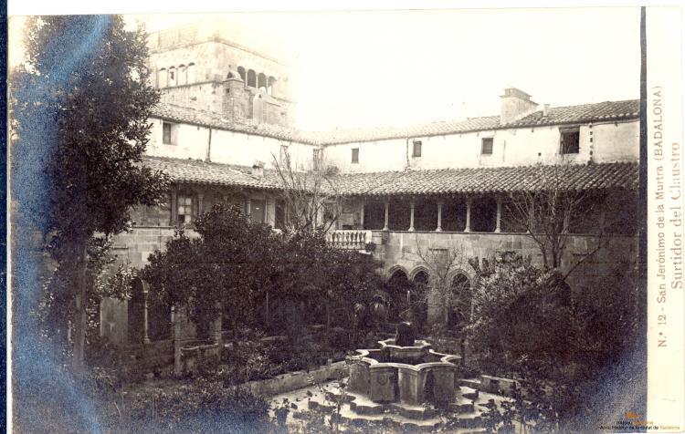 Postal. Claustre de Sant Jeroni