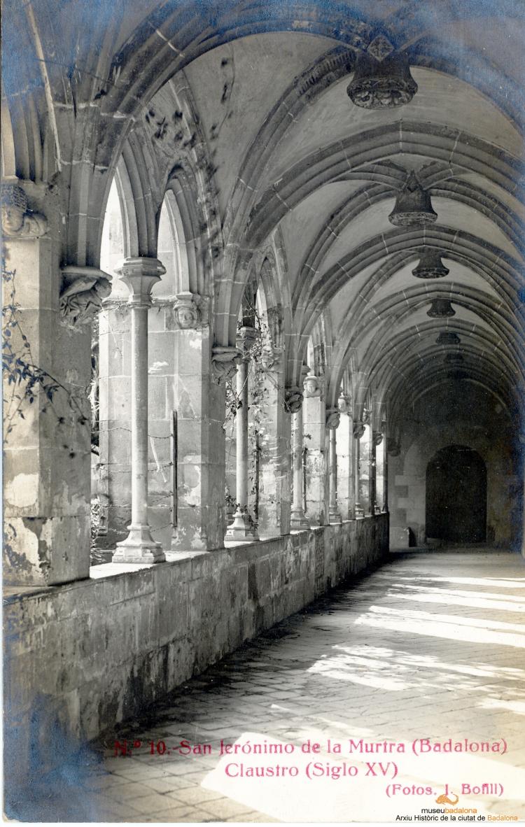 Ala del claustre de Sant Jeroni. Foto J. Bofill
