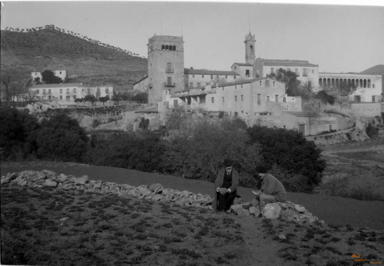Sant Jeroni de la Murtra. Vista general conjunt monestir