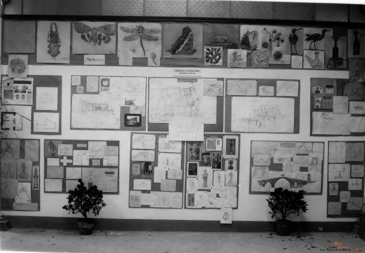 Mostra treballs alumnes Escola Catalana