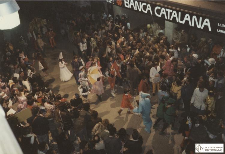 Rua del Carnaval al carrer Sant Miquel
