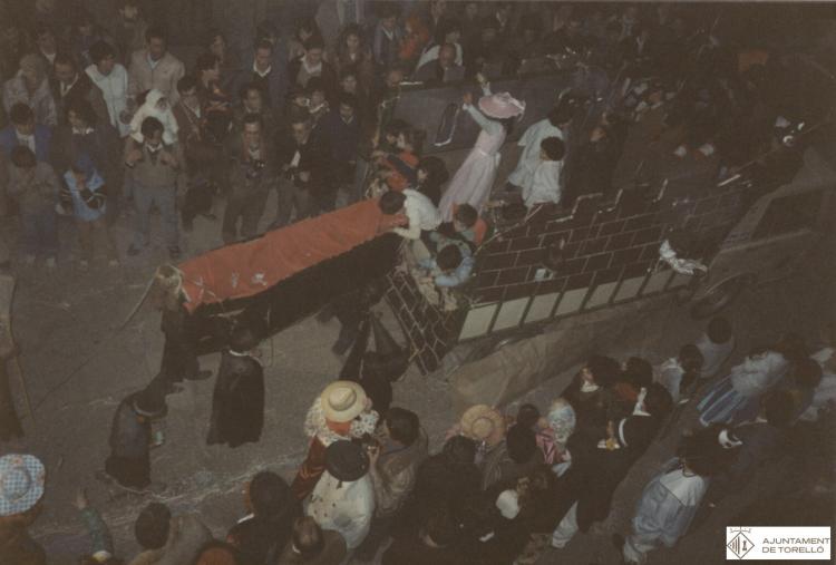 Rua del Carnaval al carrer Sant Miquel