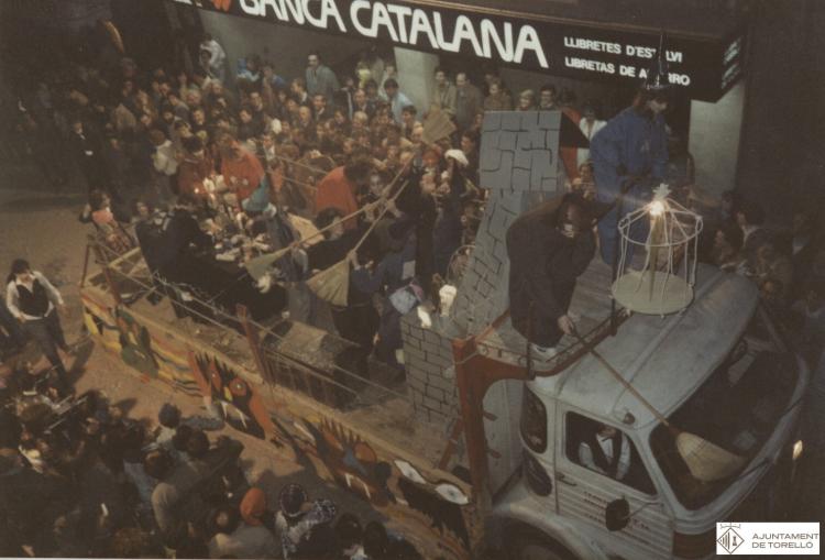 Rua del Carnaval al carrer Sant Miquel