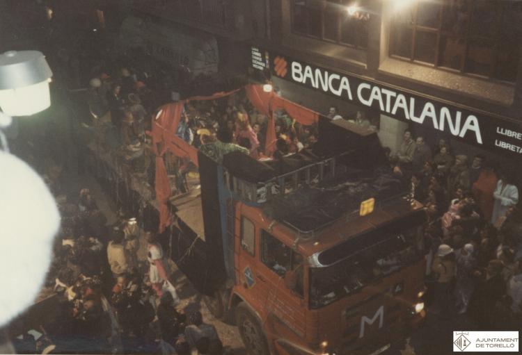 Rua del Carnaval al carrer Sant Miquel