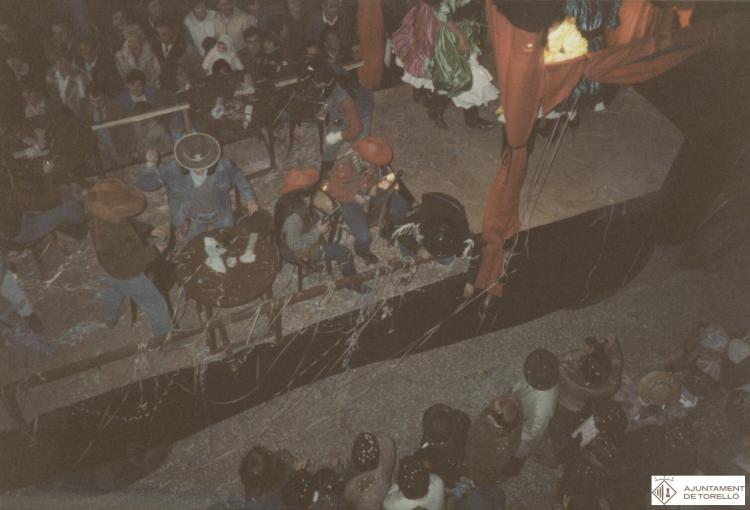 Rua del Carnaval al carrer Sant Miquel