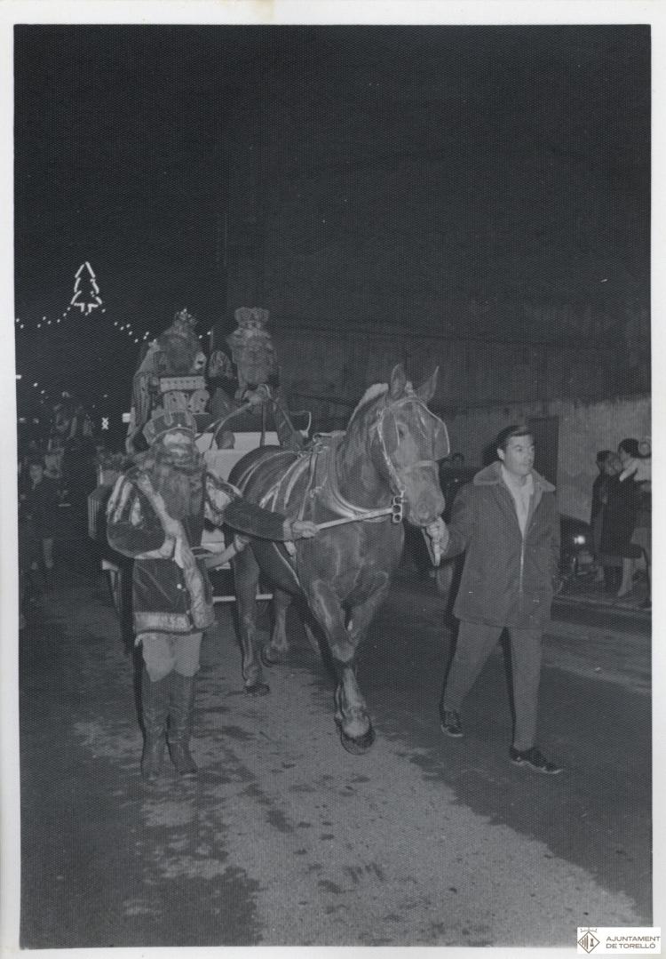 Cavalcada dels reis d'Orient. Carrossa dels reis