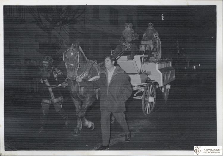 Cavalcada dels reis d'Orient. Carrossa dels reis