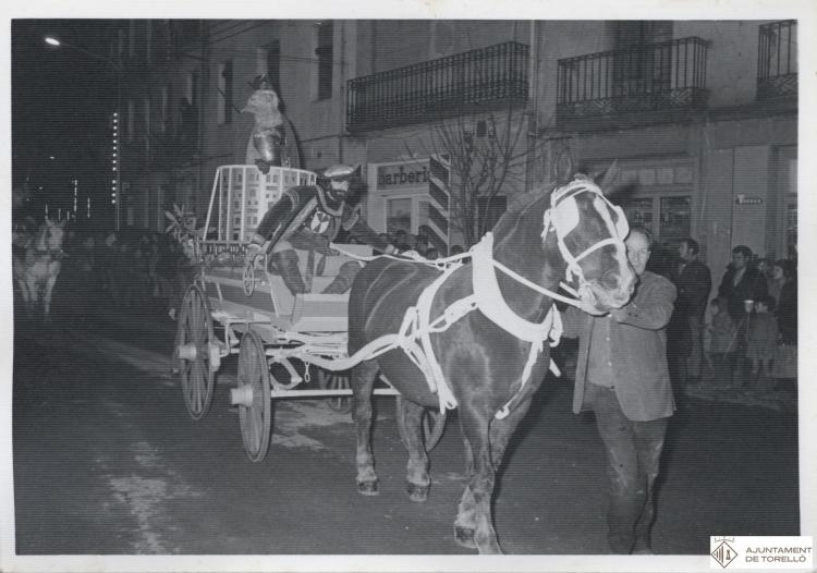 Cavalcada dels reis d'Orient. Carrossa dels reis