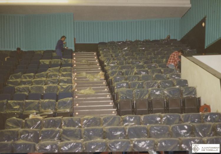 Obres de rehabilitació del Teatre Cirvianum