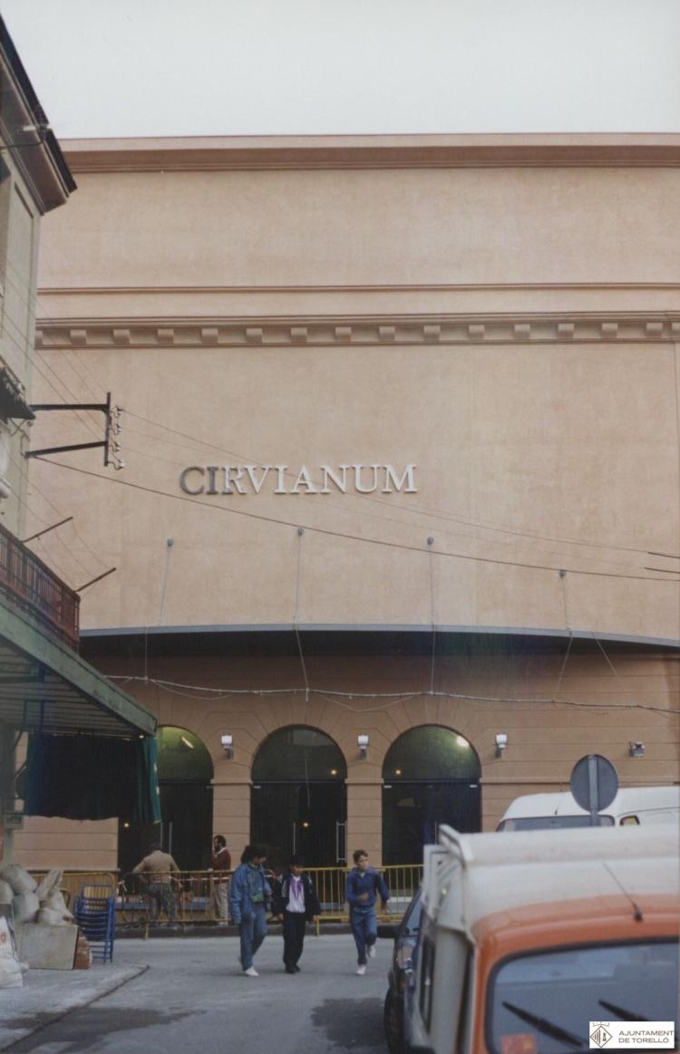 Obres de rehabilitació del Teatre Cirvianum