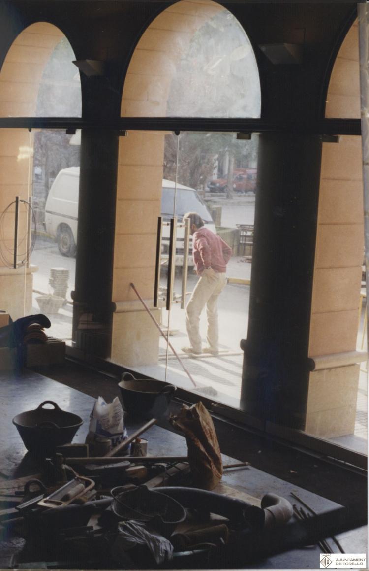 Obres de rehabilitació del Teatre Cirvianum