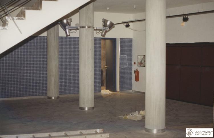 Obres de rehabilitació del Teatre Cirvianum