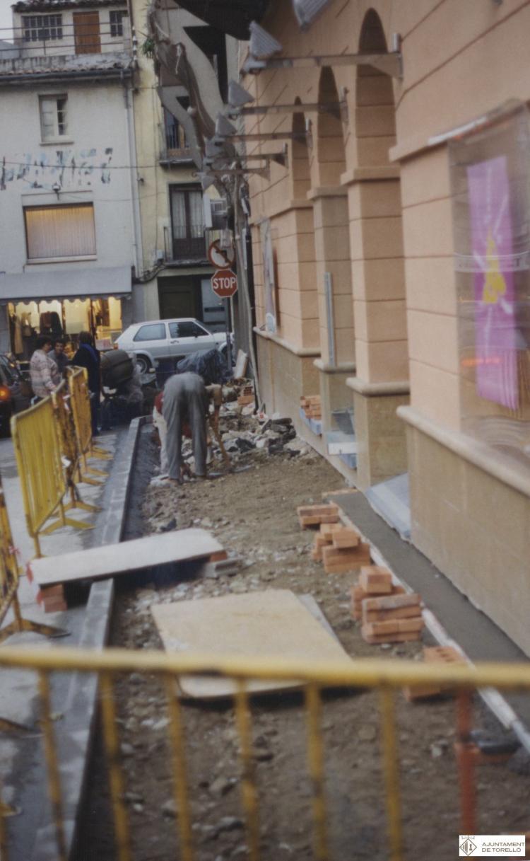 Obres de rehabilitació del Teatre Cirvianum