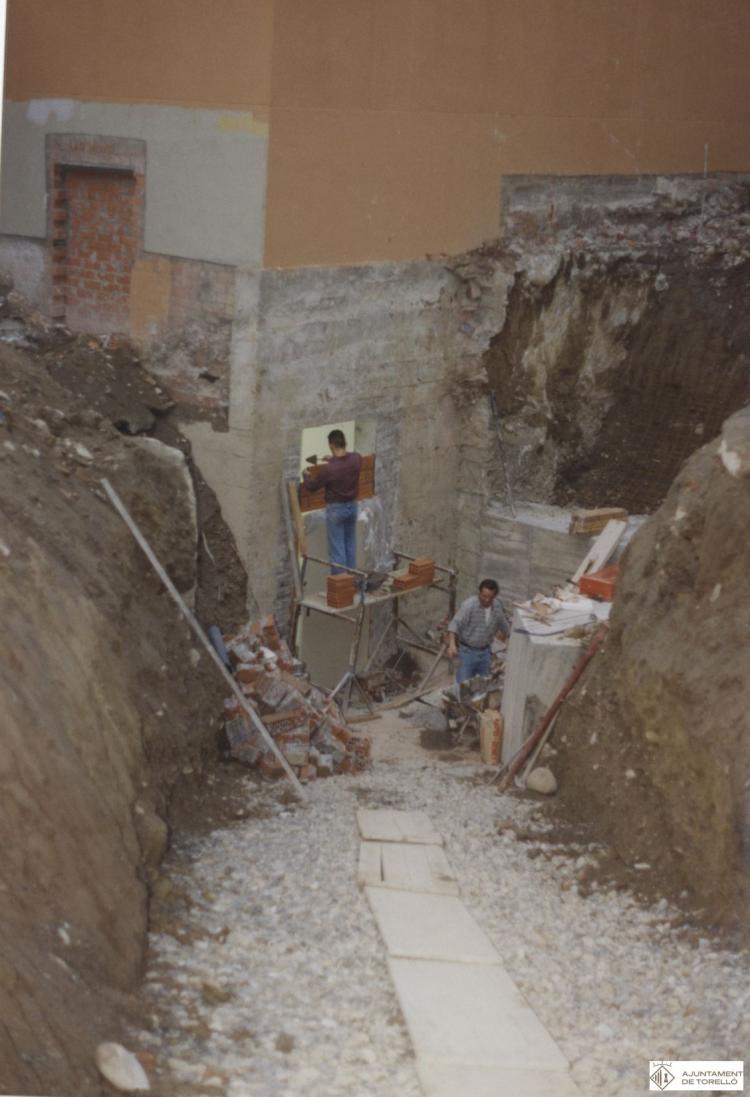 Obres de rehabilitació del Teatre Cirvianum