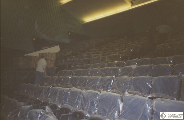 Obres de rehabilitació del Teatre Cirvianum