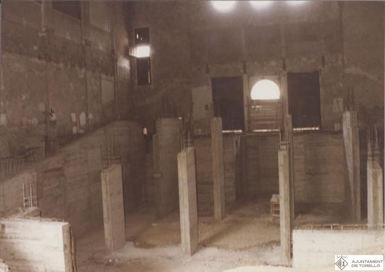 Obres de rehabilitació del Teatre Cirvianum