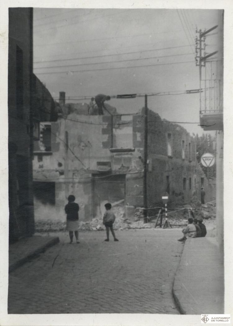 Els quatre cantons des del carrer Capsavila