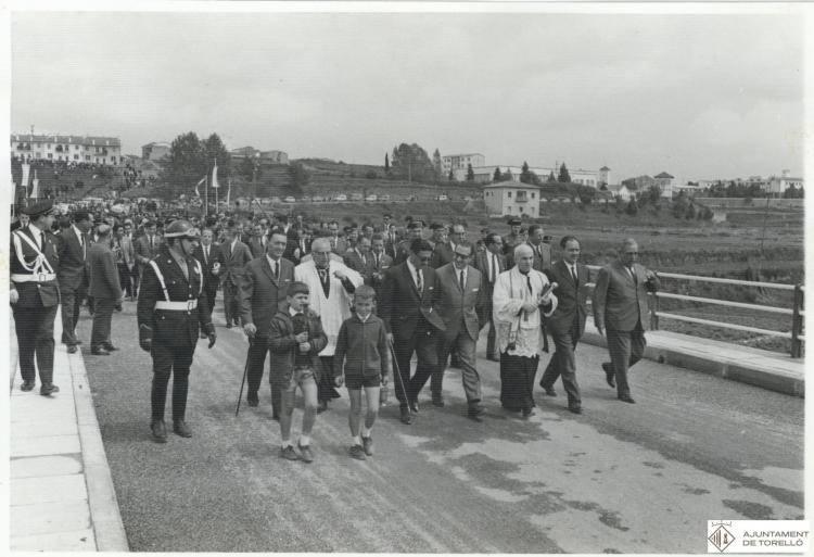 Inauguració del pont de Conanglell