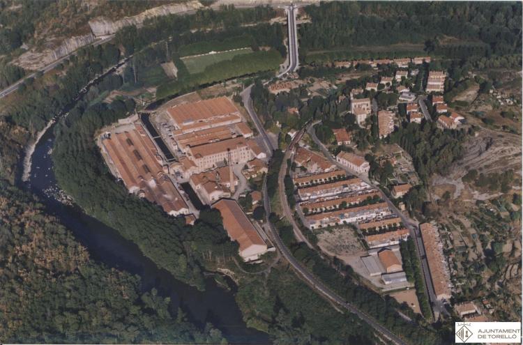 Fotografia aèria de Borgonyà