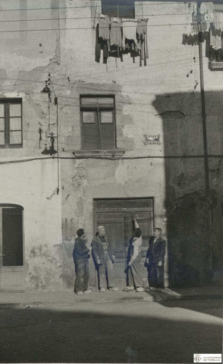 Obres d'obertura del passatge de la Sagrera 