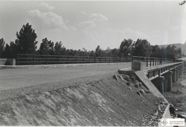 Construcció del pont de Conanglell