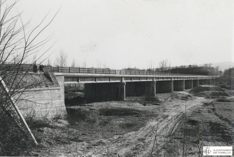 Construcció del pont de Conanglell