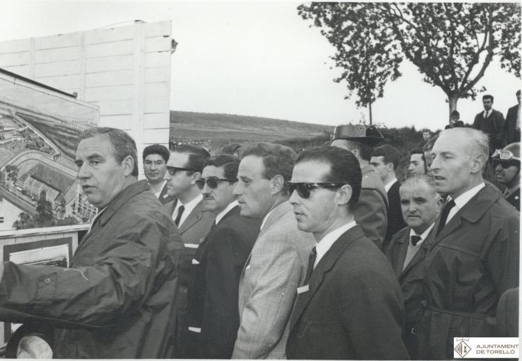 Acte de presentació del projecte per a la construcció de la zona esportiva