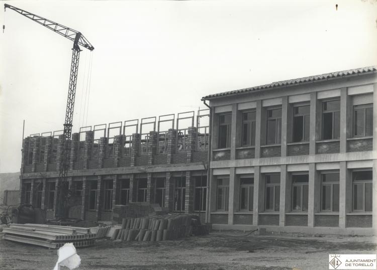 Obres d'ampliació de l'Escola Vall del Ges 