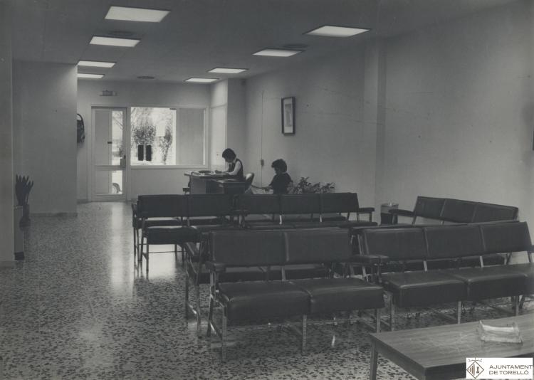 Ambulatori de la plaça Nova. Sala d'espera