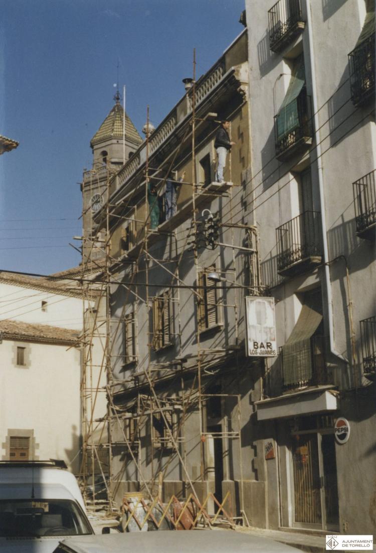 Rehabilitació de la façana de la Casa de la Vila 