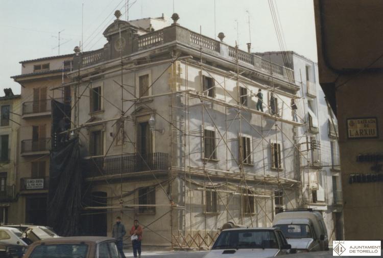 Rehabilitació de la façana de la Casa de la Vila 