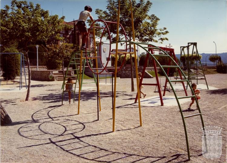 Jocs infantils del parc del Pla del Mestre