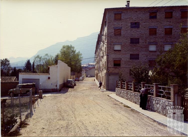 Cruïlla del carrer Nazario Giol i el carrer Sant Antoni Maria Claret