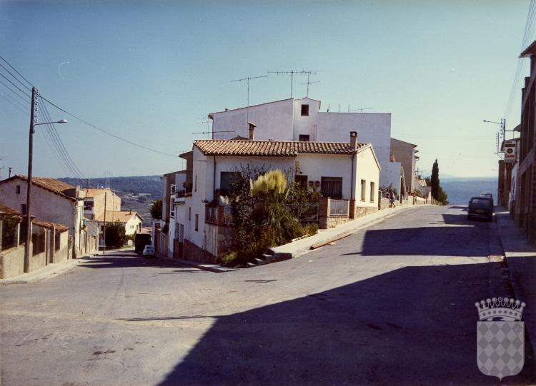 Cruïlla del carrer Sant Miquel dels Sants i el carrer Congost