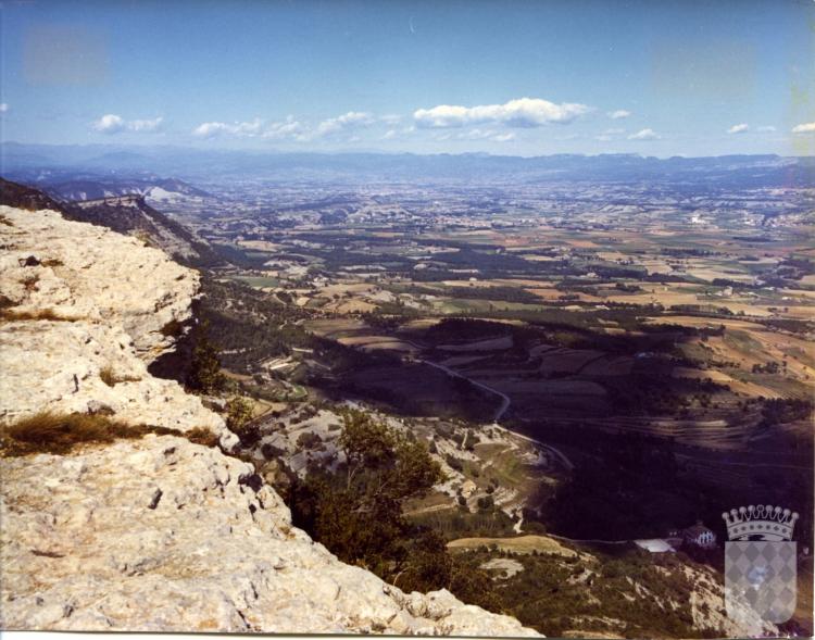 Vista general de Centelles, presa des del Puigsagordi (4/4)