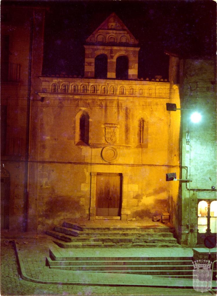 Capella de Jesús il·luminada de nit
