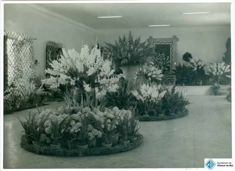 Exposició de flors per la Festa Major