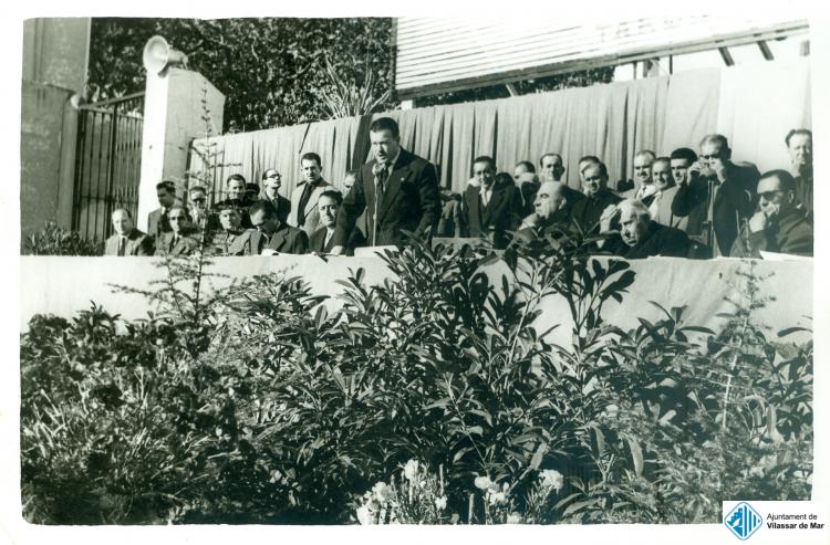 Acte de presentació del Mercat de les Flors de Vilassar de Mar