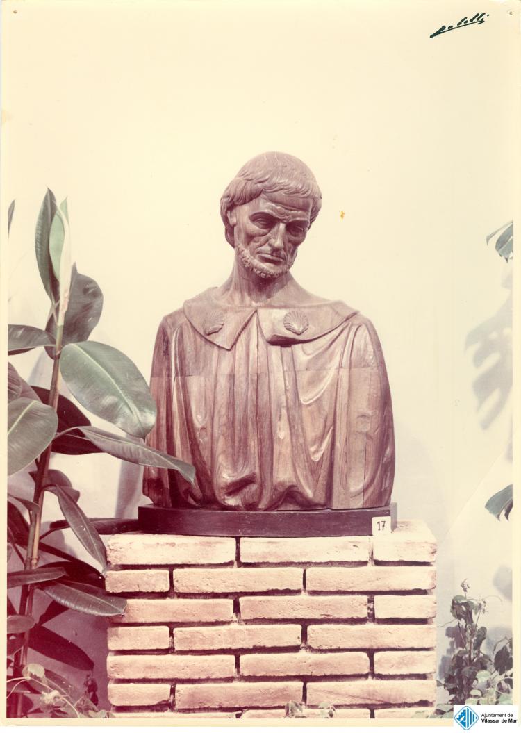 Exposició de plantes, homenatge a l'escultor Enric Monjo a la sala d'actes de Florimar durant la Festa Major, 23 a 26 de juny de 1958