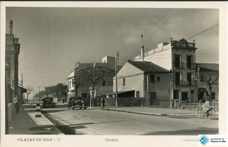 Vistes de Vilassar. Postal
