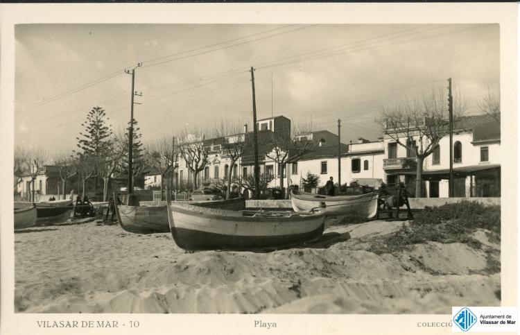 Vistes de Vilassar. Postal