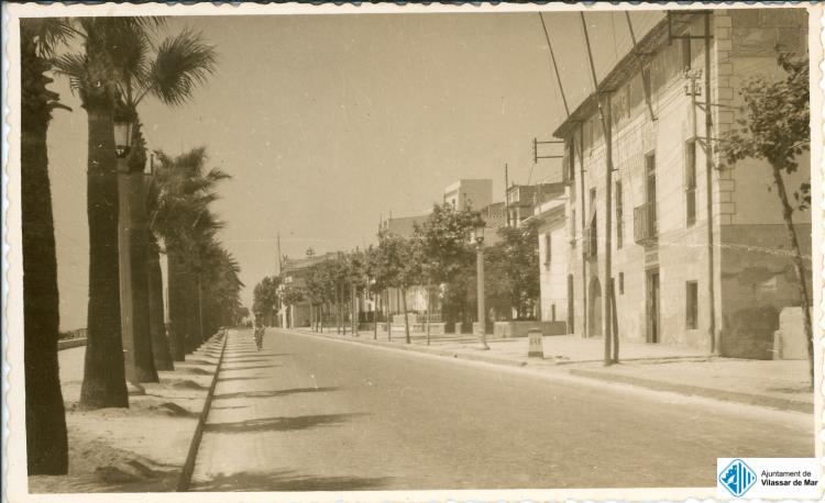 Vistes de Vilassar. Postal