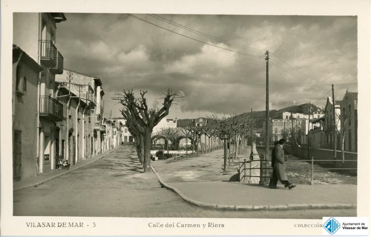 Vistes de Vilassar de Mar. Postal