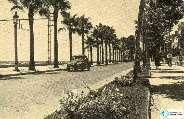 Vistes de Vilassar de Mar. Postal