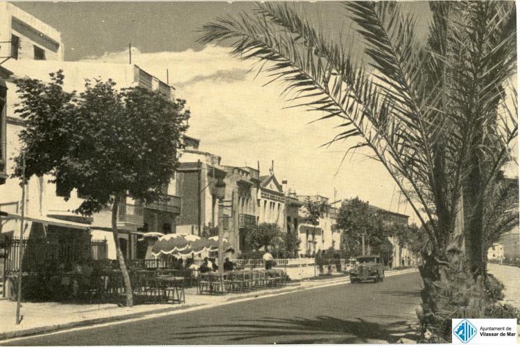Vistes de Vilassar de Mar. Postal