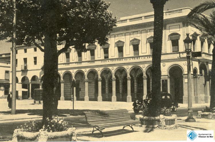 Vistes de Vilassar de Mar. Postal