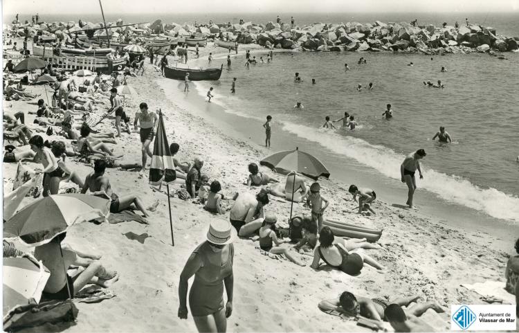 Vistes de Vilassar de Mar. Postal