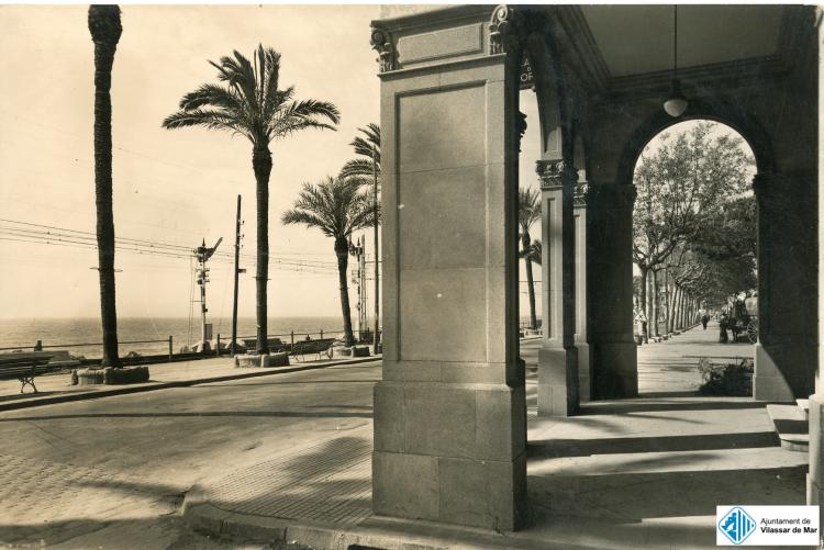 Vistes de Vilassar de Mar. Postal