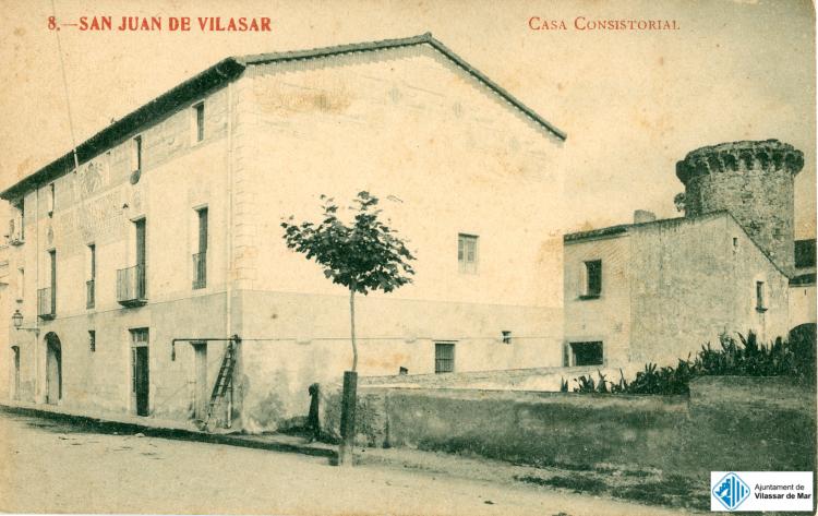Vistes de Vilassar de Mar. Postal